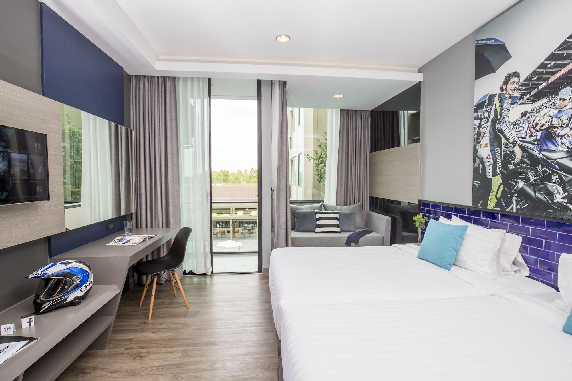 The Crystal Hotel Buriram - Formerly X2 Vibe Buriram Exterior foto